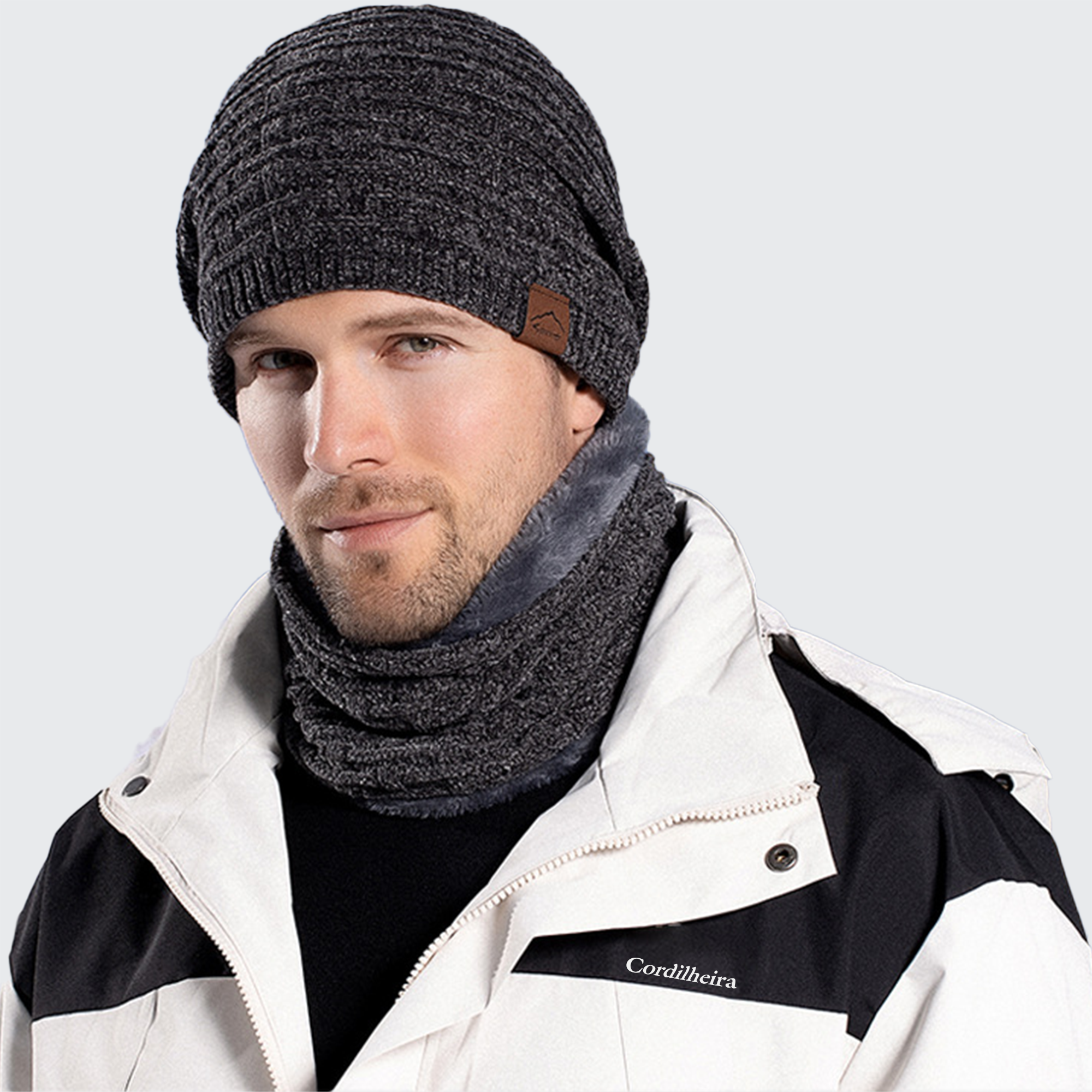 MOUNTAIN RANGE HAT &amp; SCARF SET