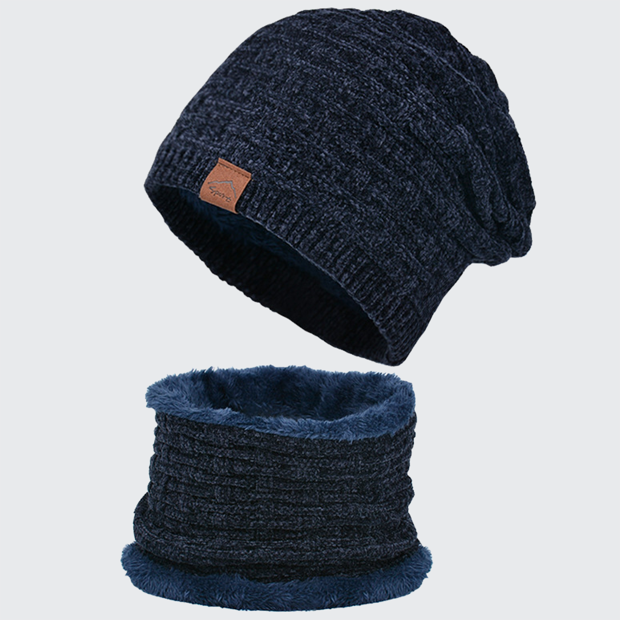 MOUNTAIN RANGE HAT &amp; SCARF SET